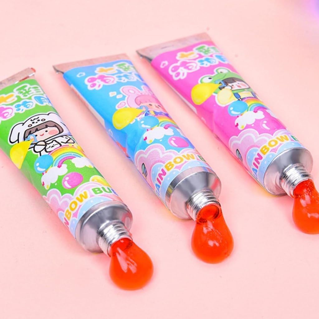 Magic Gel Bubble Balloon Kit for Kids – DIY Colorful Bubble Maker Creative Fun Toy with Tubes | Pack of 10