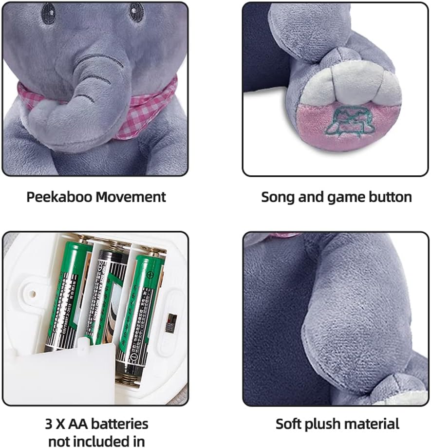 🏆 21Gadget™ Interactive Singing Elephant 🐘💖🎶
