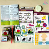 ABC Interactive Learning Cards- Hook & Loop Learning Cards for kids