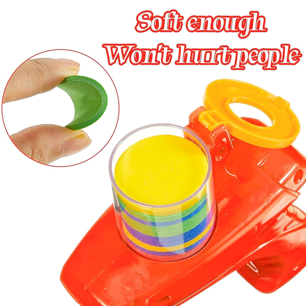 Long Range Foam Disc Launcher Shooting Toy for Kids - Buy 1 Get 1 FREE