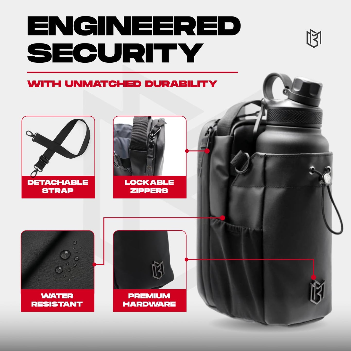 💪 HydroCarry™ Fitness Sling Bag
