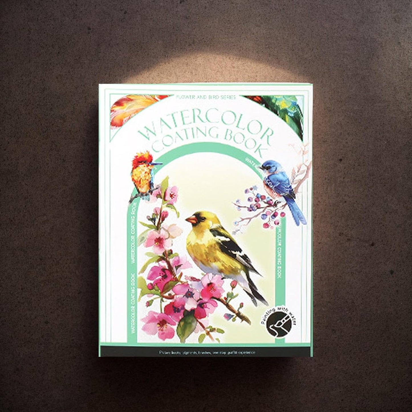 Reusable Magic Water Coloring Book – Butterfly Theme | Mess-Free, Travel-Friendly, A4, 12–16 Reusable Pages