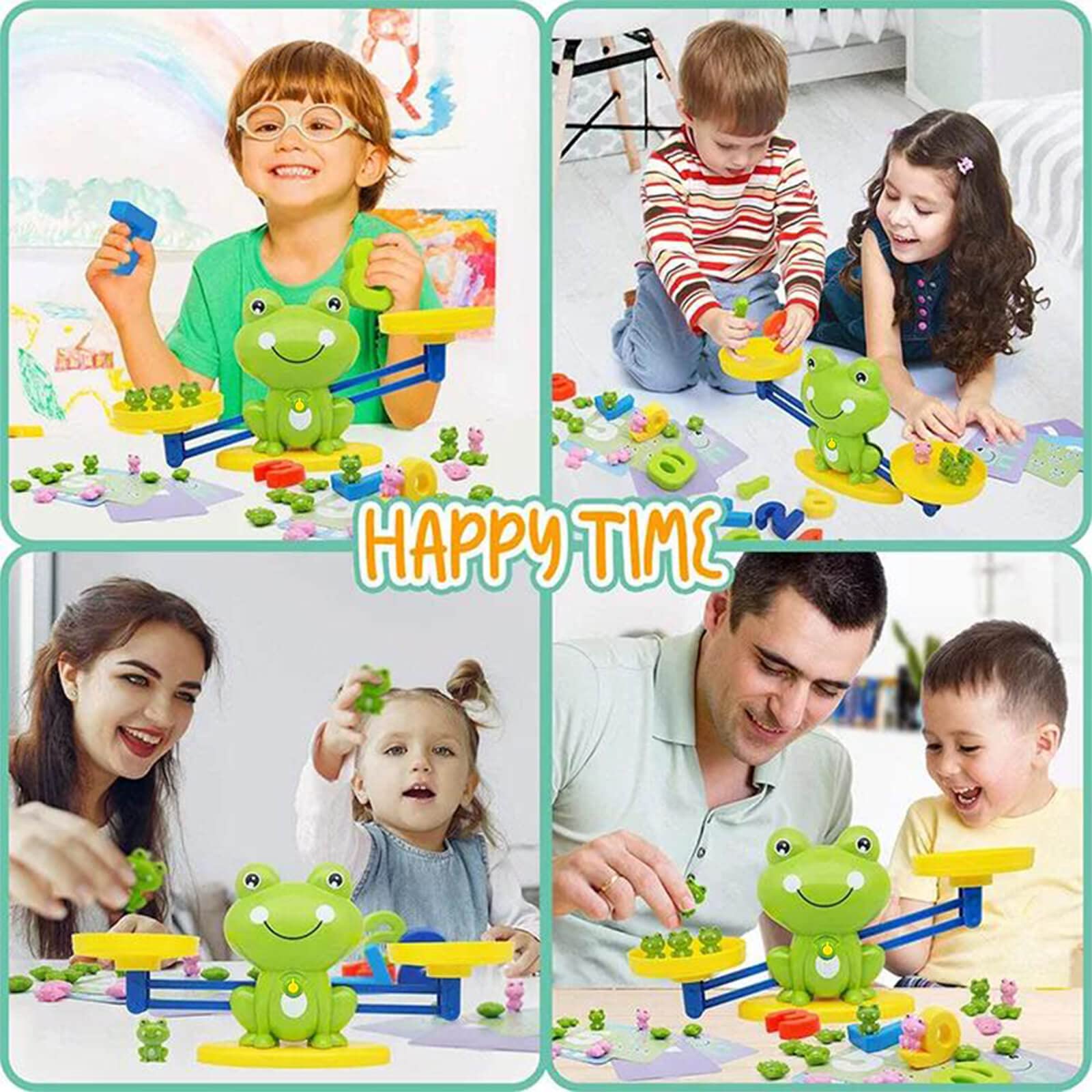 Frog Balance Counting Toys- Fun Interactive Children's