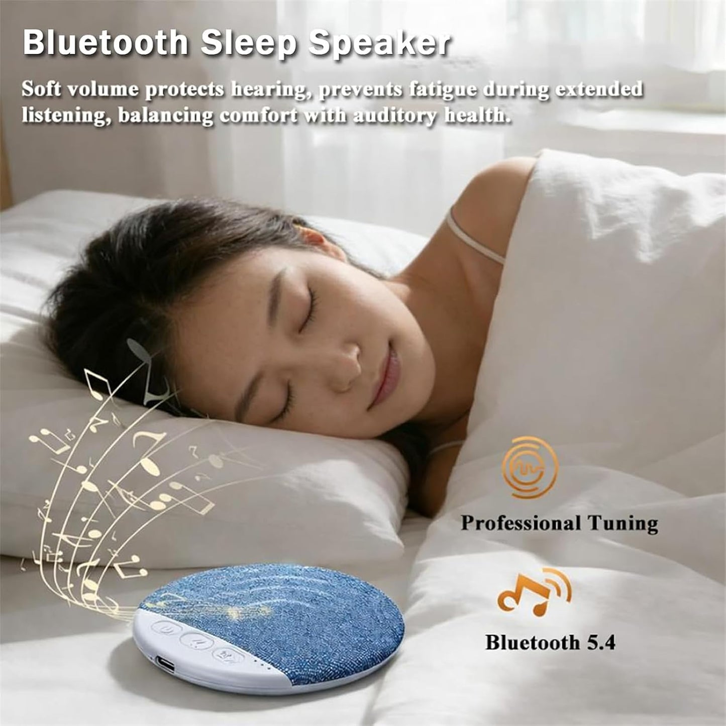 🎵 PillowPod™ Wireless Sleep Speaker