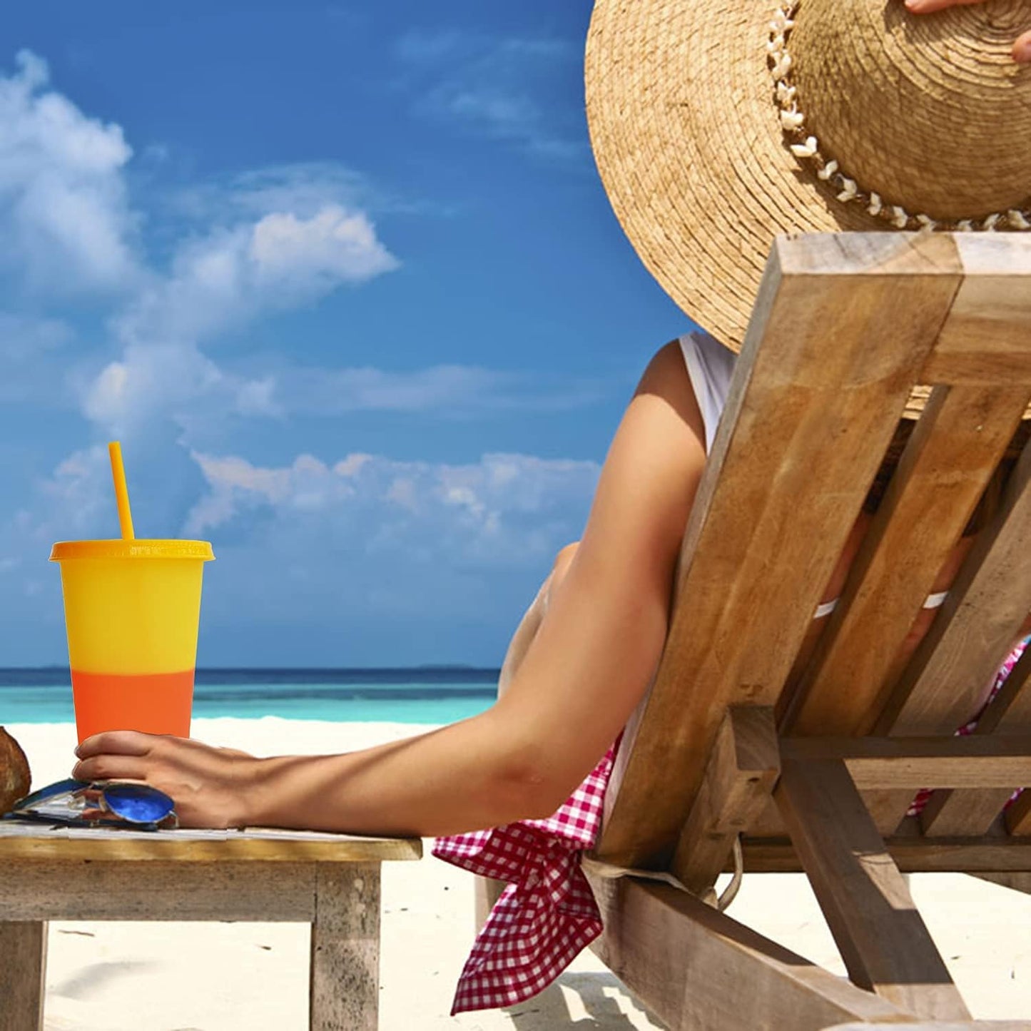 Eco-Friendly Creative Color-changing Water Cup | Fun, Reusable & Spill-Proof - Perfect for Kids & Travel (BUY 1 GET 1 FREE)