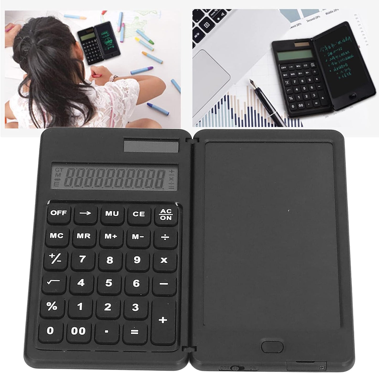 (🔥HOT SALE NOW-49% OFF) Foldable Digital Drawing Pad Calculator with Stylus