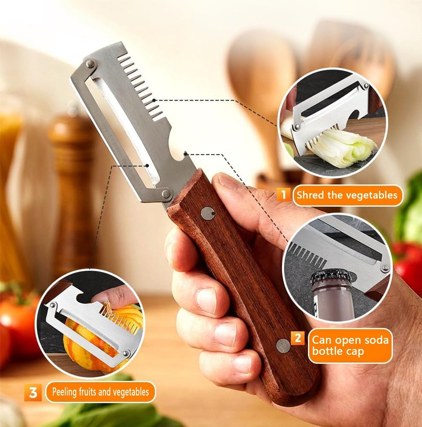 🥇 Peelora Pro™ 5-in-1 Kitchen Master