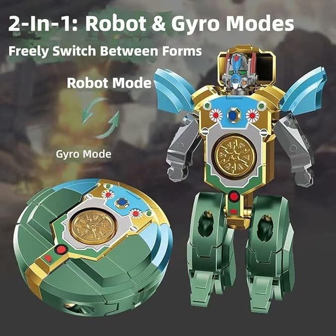 2-in-1 Transforming Robot Ball Toy for Kids – Action Robot & Rolling Ball Play Toy