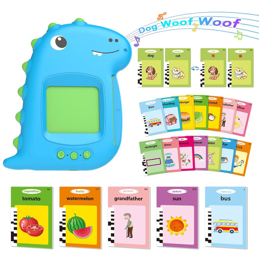 Talking Flash Cards for Toddlers – Montessori Learning Toy for 1–6 Year Old Kids