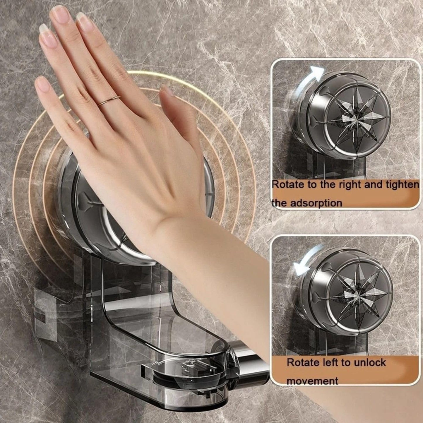GripNest™ VacuumLock Double Towel Rack ⭐