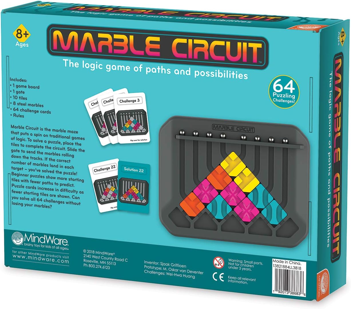 🧠 Brainora Marble Pathway Challenge Board™