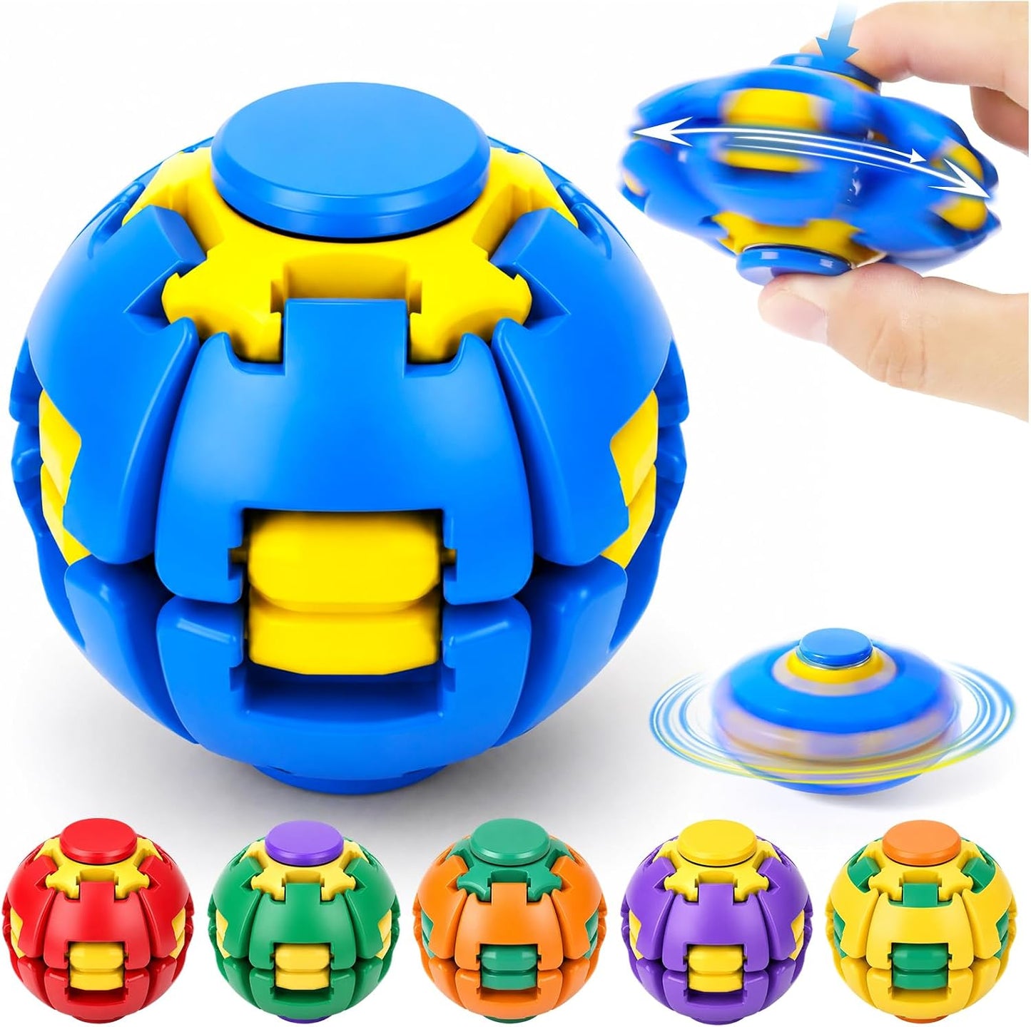 🌀 SpinVerse™ Press-to-Spin Stress Ball (Buy 1 Get 1 Free)