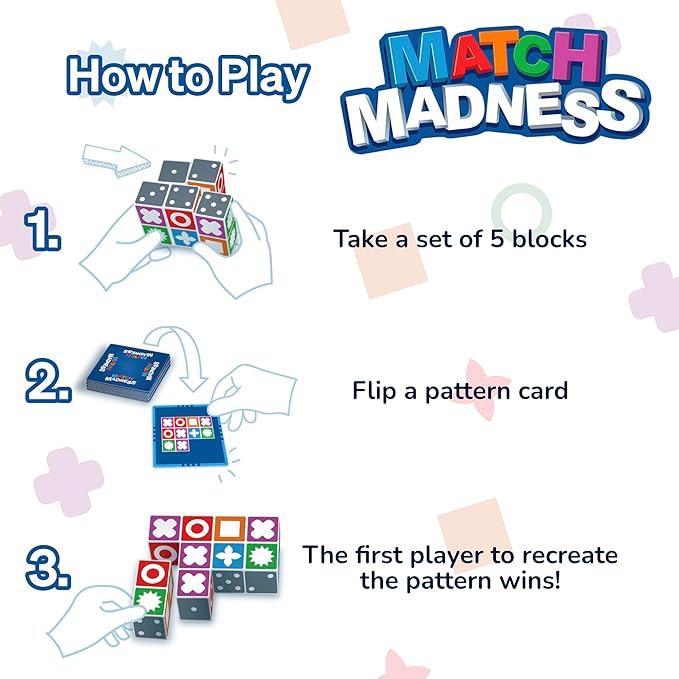 💥Match Madness Board Game || Fun Games for Kids, Family & Adults🙌