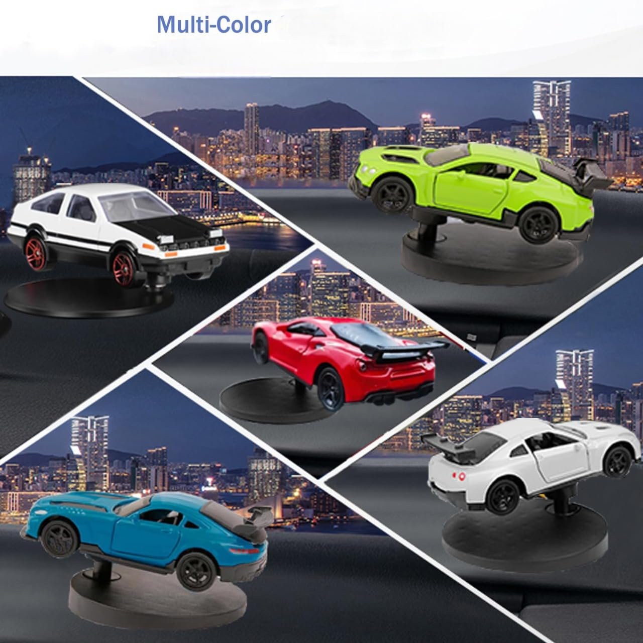 🏎️ DriftKing Dashboard Racer – Motion Magic Car Ornament