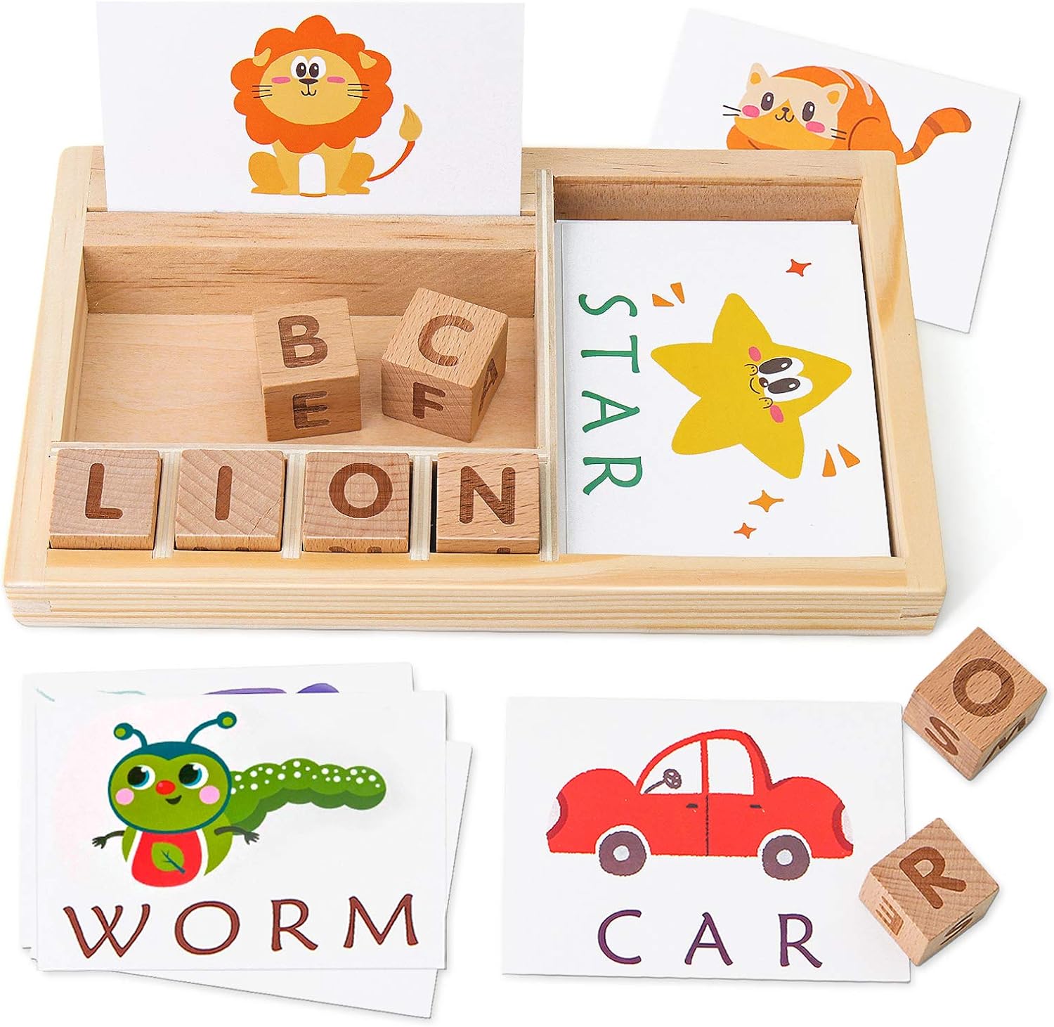 ✨Wooden Spelling Game || Educational Puzzle Toy🧩