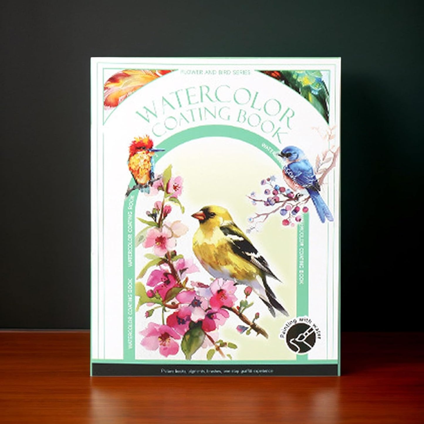 Reusable Magic Water Coloring Book – Butterfly Theme | Mess-Free, Travel-Friendly, A4, 12–16 Reusable Pages