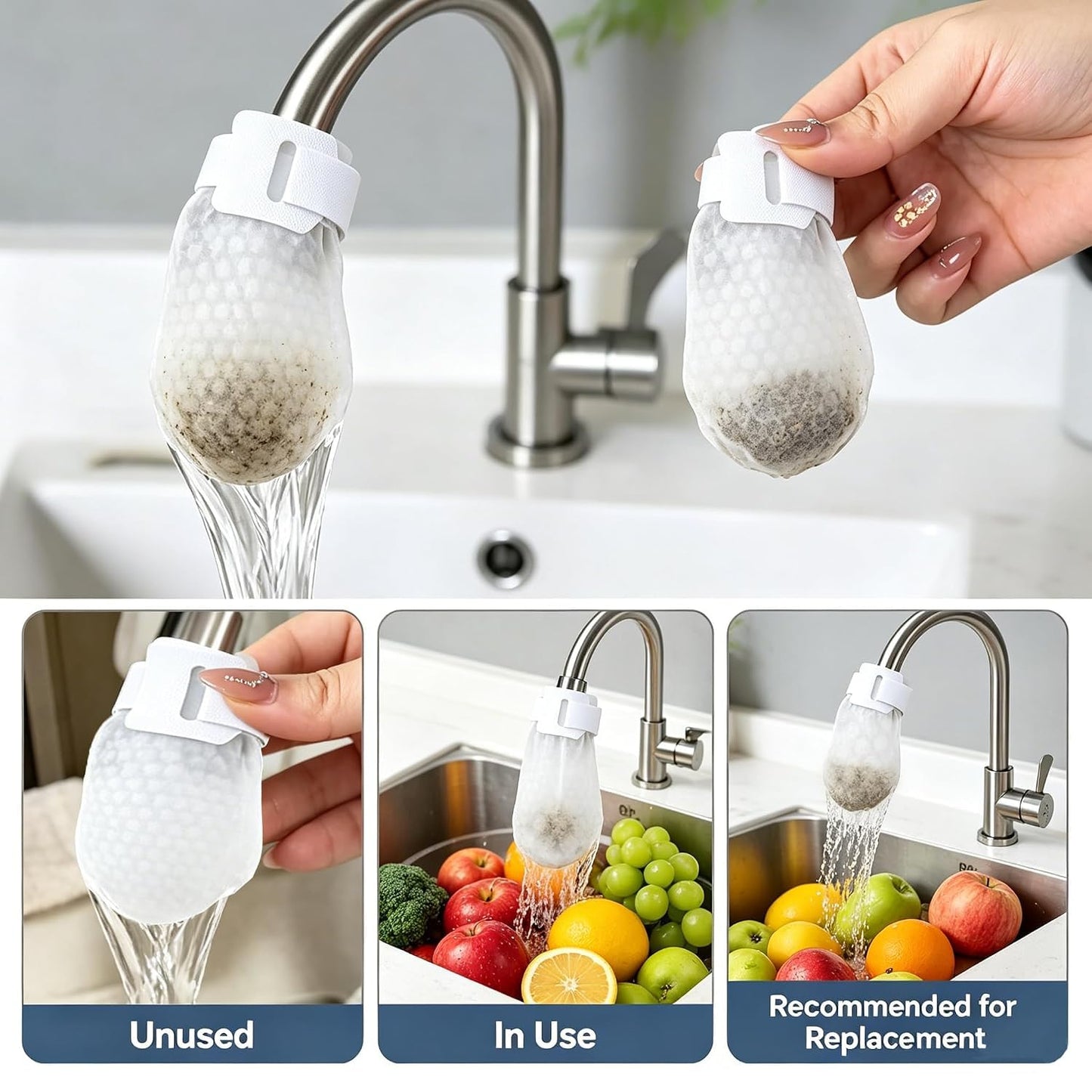 Filtora™ Faucet Guard – 40 PCS