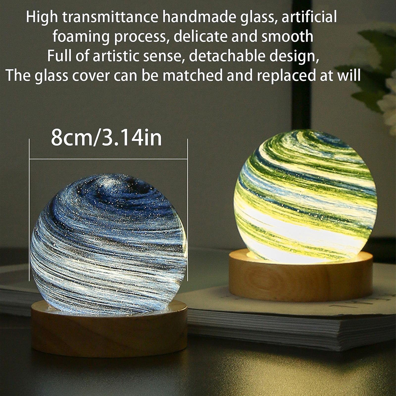 ✨3DPlastic Night Light, Creative Planet Design LED Night Lamp For Home🤩