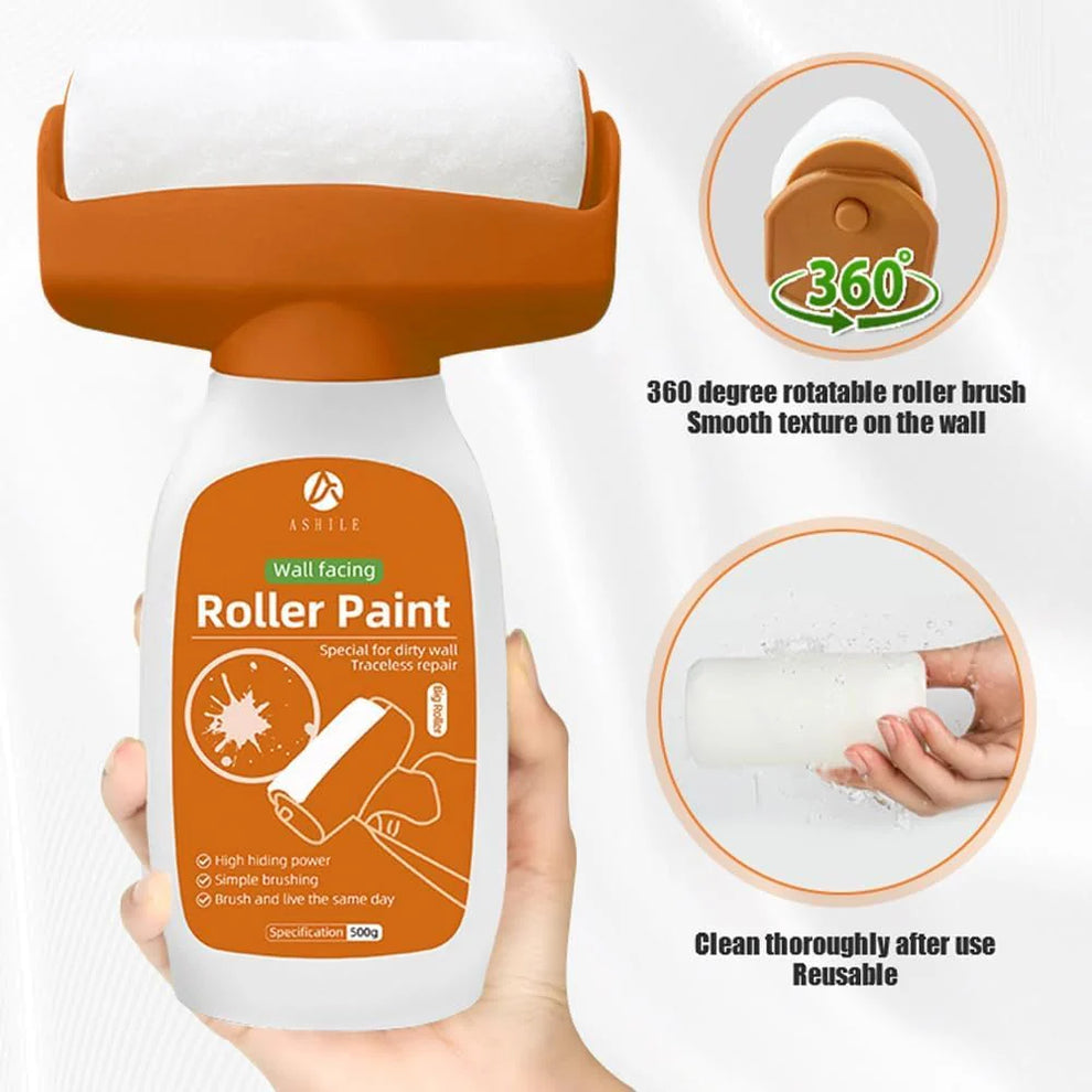 WallRevive Roller™ – DIY Wall Mark & Stain Touch-Up Tool