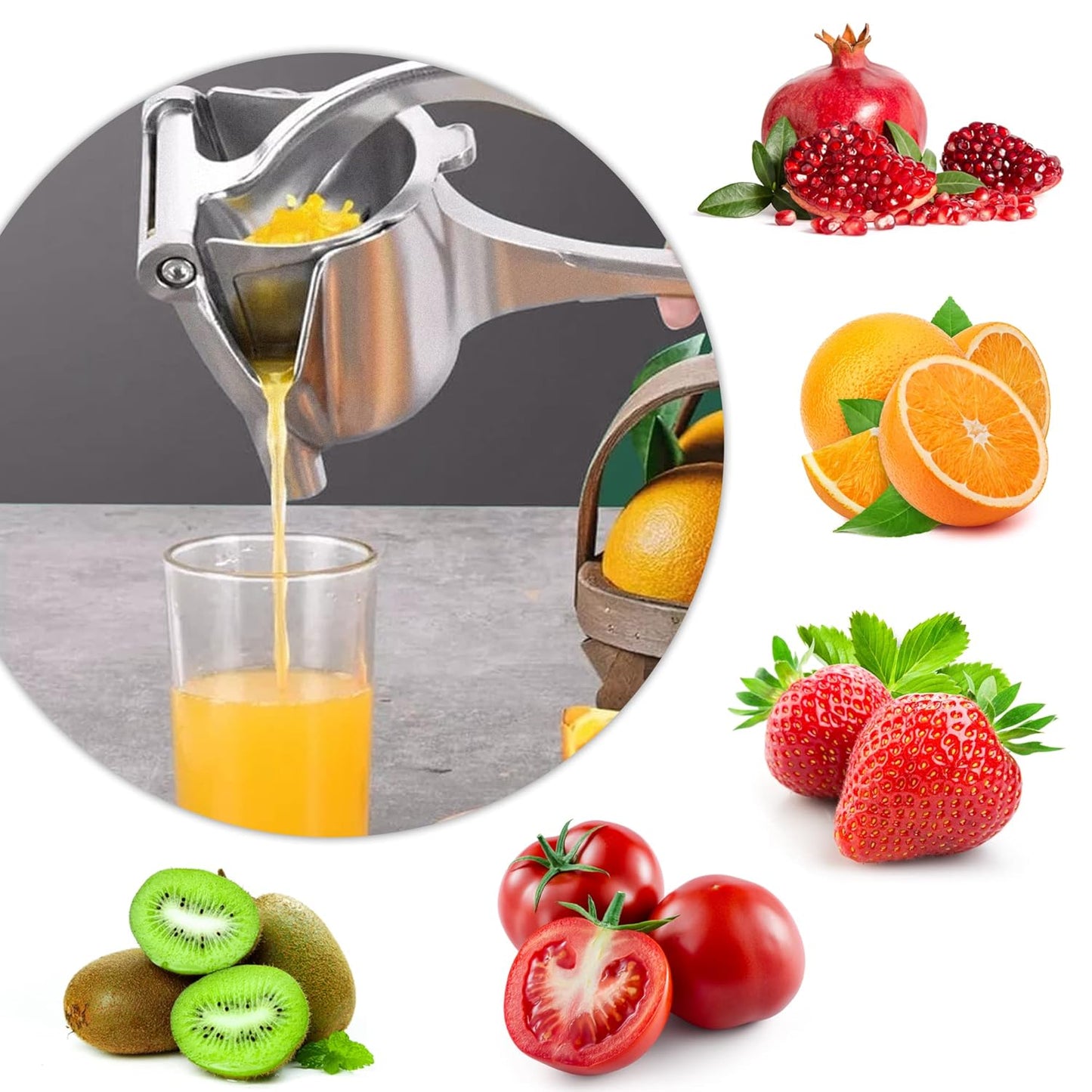 50% OFF - Fruit Press Juicer