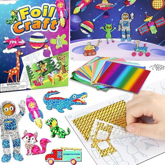 Foil Fun game - DIY Activity Kit for Kids
