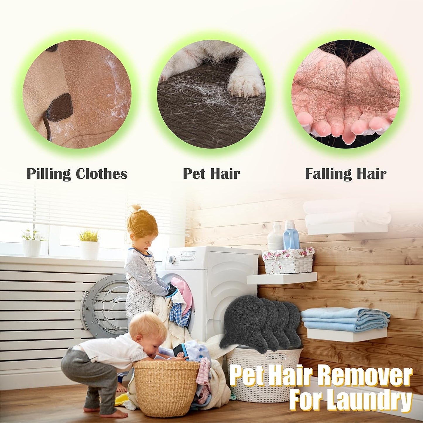 Pet Hair Remover for Laundry