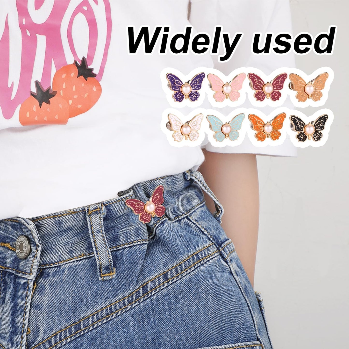 🔥8 Butterfly-Shaped Waist Tightening Straps