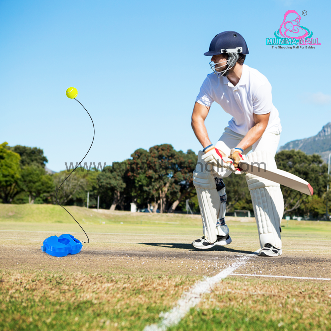 🏏Cricket Trainer Rebound Ball || Self  Cricket Practice Training Tool for Kids & Adults