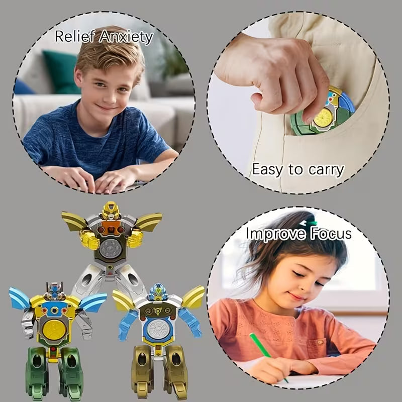 2-in-1 Transforming Robot Ball Toy for Kids – Action Robot & Rolling Ball Play Toy