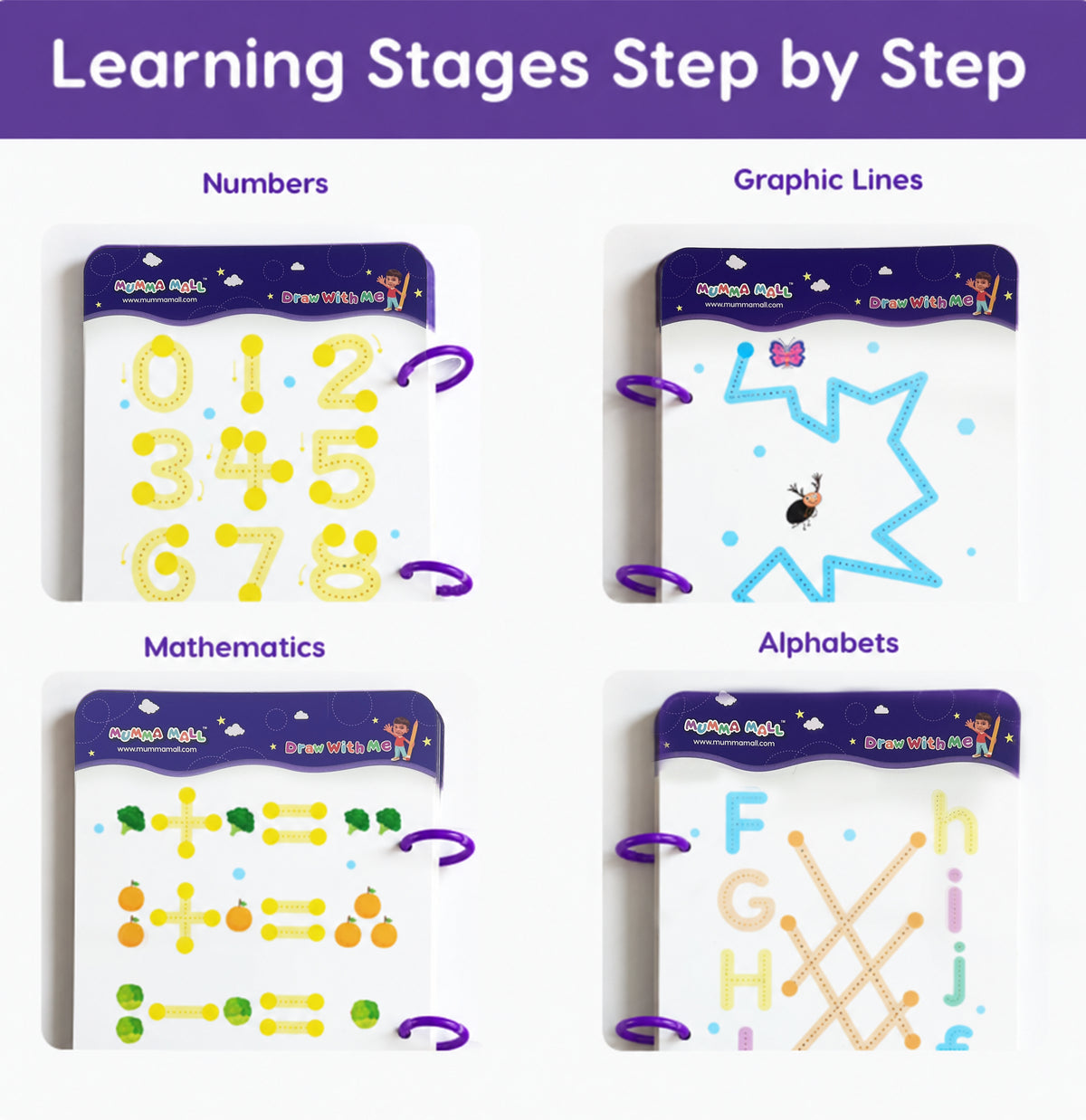 Mumma mall -Handwriting Mastery Kit – Screen-Free Preschool & Early Childhood Education Set for Handwriting Improvement - FREE 2000+ pages Learning PDF