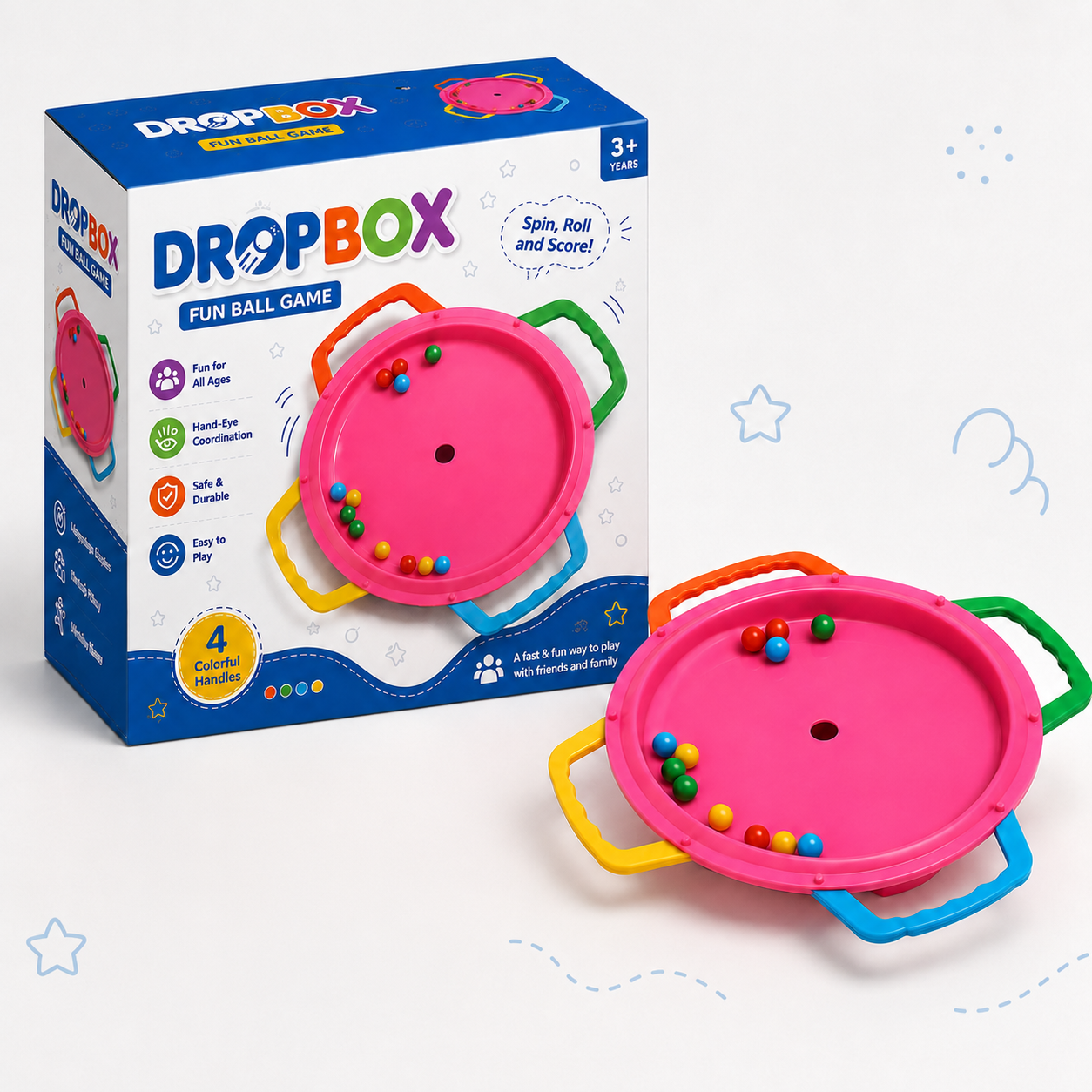 🧠 SpinPlay™ Hand-Eye Coordination Game