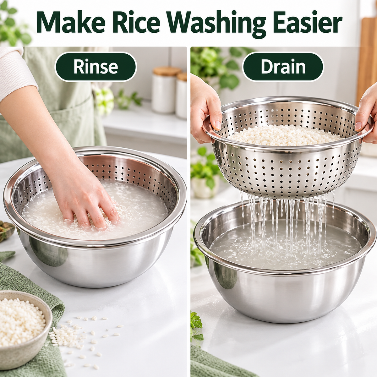 🥗 PrepNest™ – All-in-One Kitchen Slicer, Grater & Wash Bowl Set
