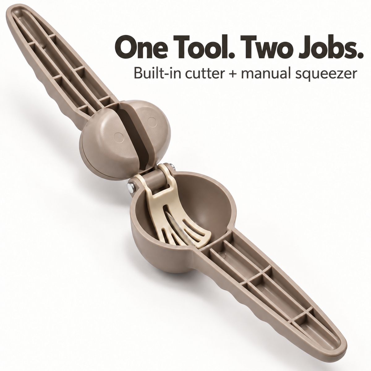 🍋 Zestora – Cut & Squeeze 2-in-1 Lemon Press