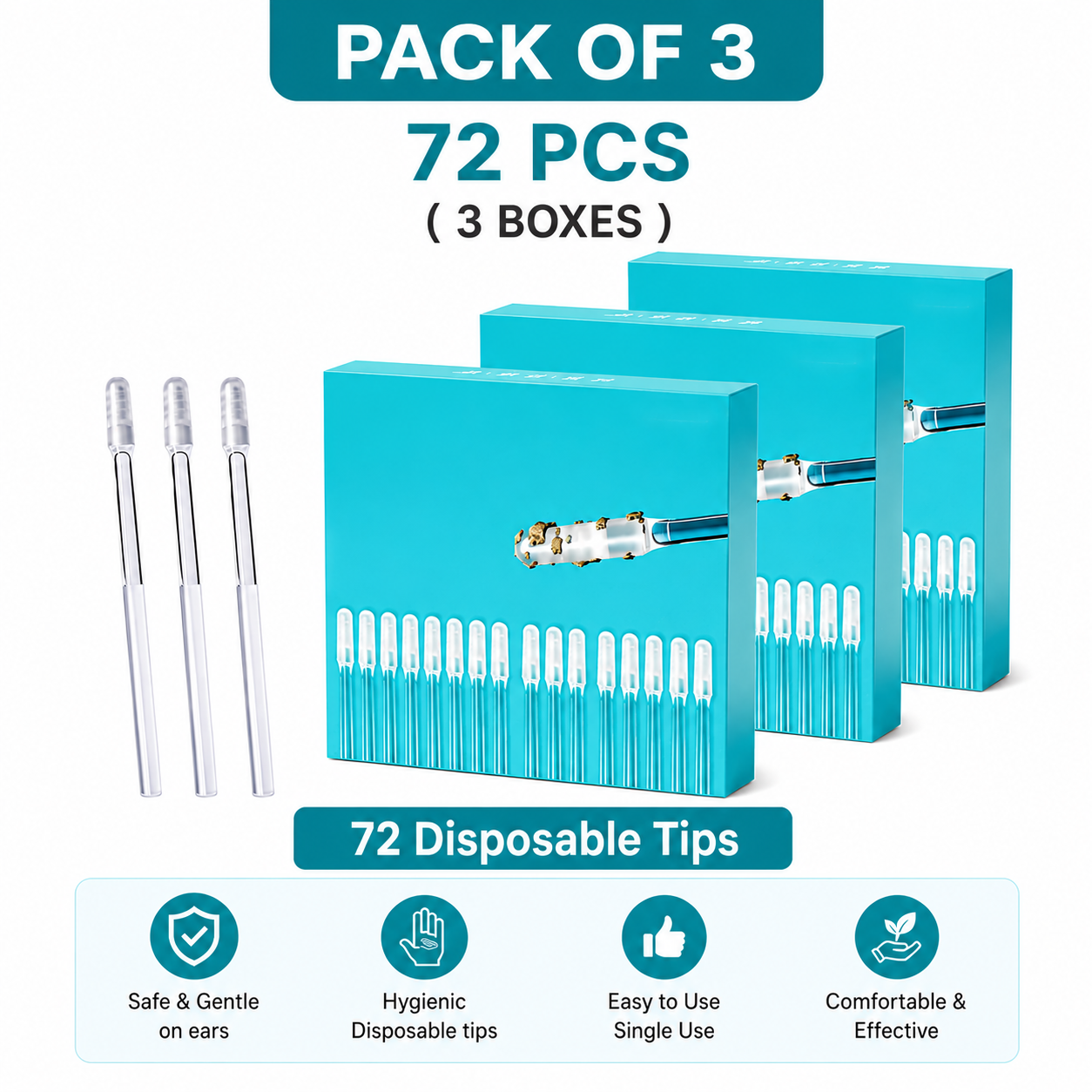 🧏‍♂️🌿 50% OFF! Reusable Earwax Remover – Soft adhesive tip, no cotton mess. Simple & gentle for seniors. Keep ears clean & comfortable. 🤲💚