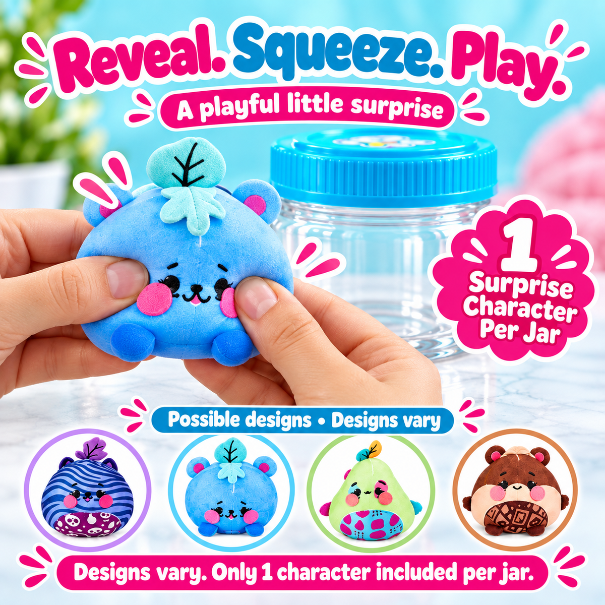 🪄 PeekabooPop™ Magic Surprise Jar 🎁 | Just Add Water 💧, Shake & Reveal ✨