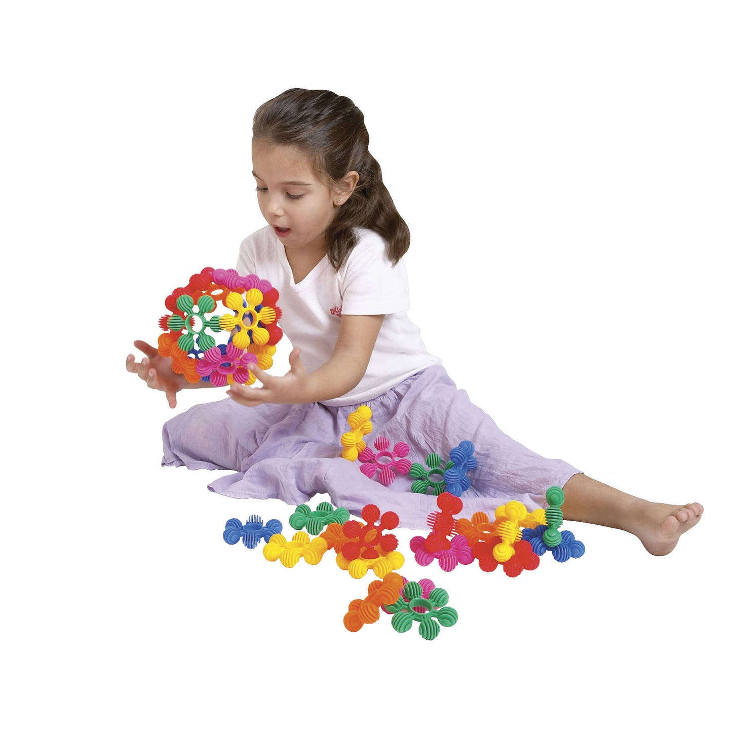🌈Colorful Interlocking Construction Star Block (Pack Of 50)