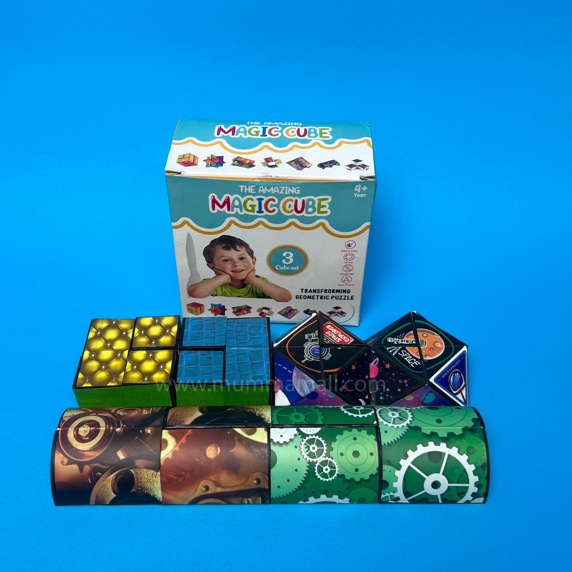 3D Changeable Magic Cubes for Kids and Adults (PACK OF 3) – 21Gadget.in