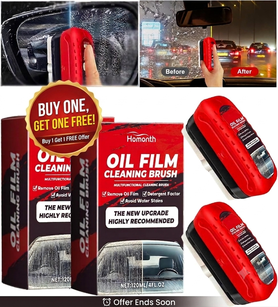 🚘💎 GlazoPro™ Oil Film Eraser Brush