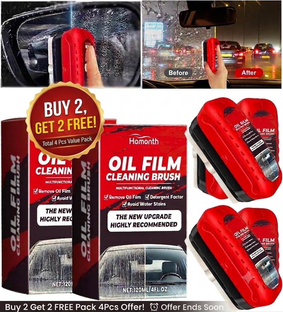 🚘💎 GlazoPro™ Oil Film Eraser Brush