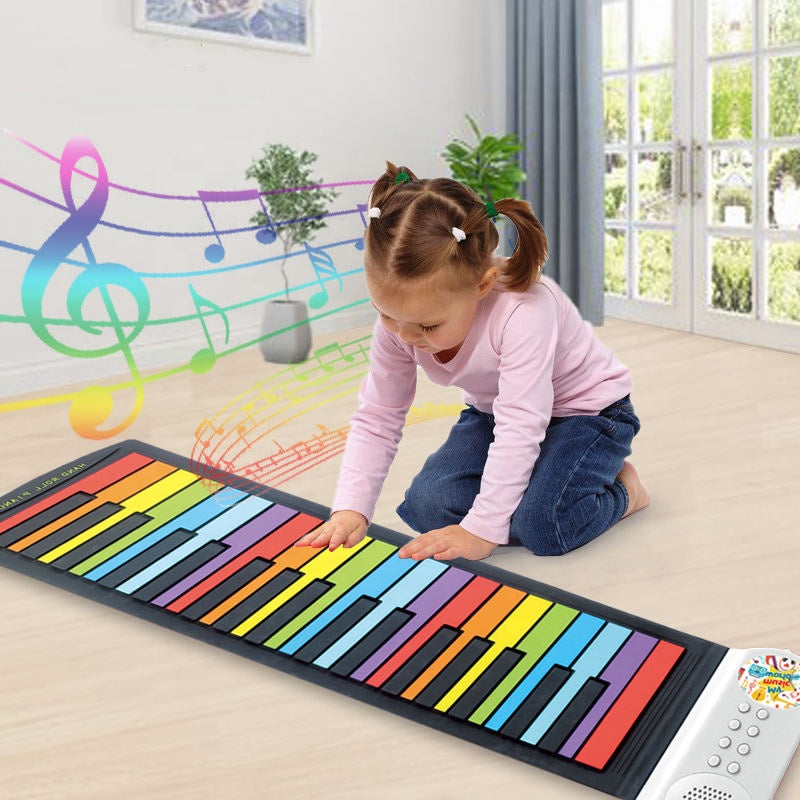 37 Keys Rainbow Color Unbreakable Piano