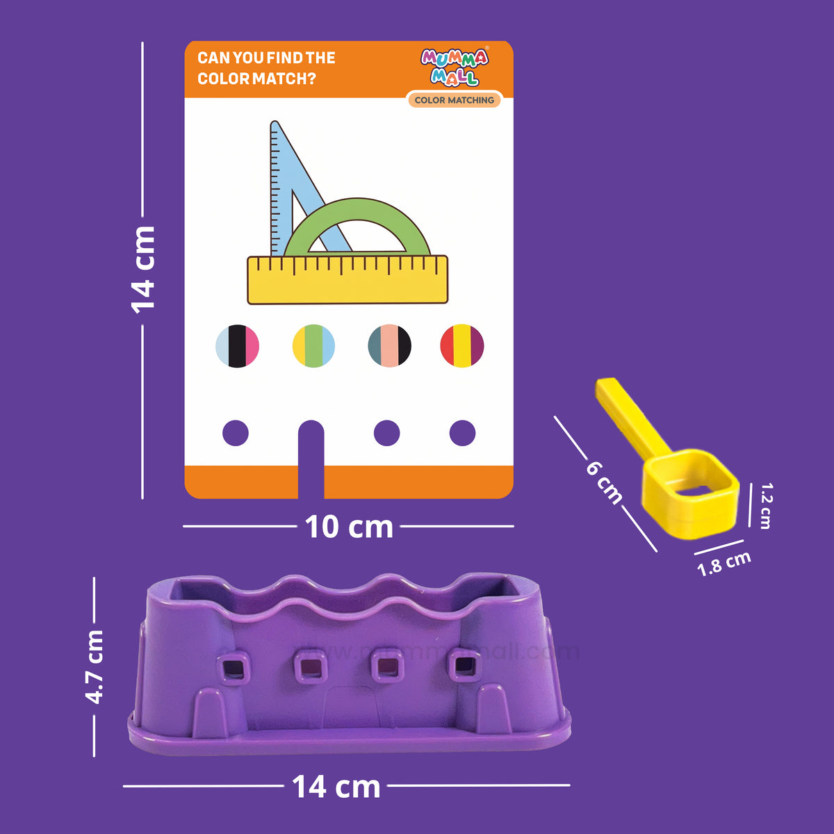 🔑 Little Detective – Find the Match & Unlock the Answer | Kids’ Logic Game with 72 Challenge Cards + 1 Key +  Stand - 1