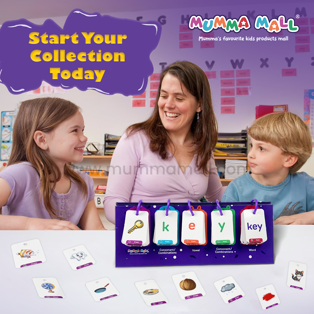 Educational Phonics Sight Words Flashcards for Kids (Ages 3–6) – Kindergarten & Preschool Learning