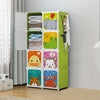 Kid's Plastic Wardrobe Cabinet (8 Door Storage Organizer)