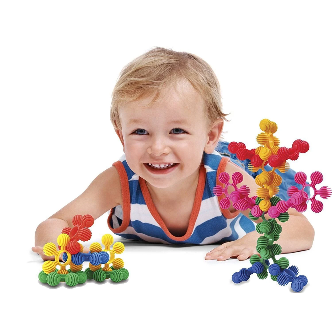🌈Colorful Interlocking Construction Star Block (Pack Of 50) – 21Gadget.in