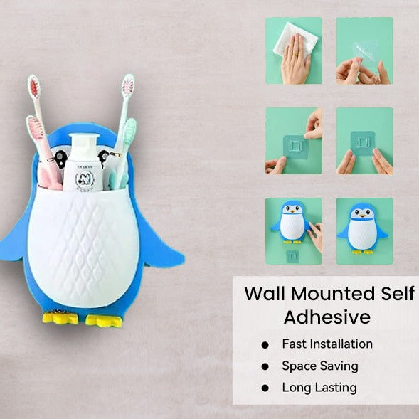 Multipurpose Penguin Wall Mount Holder