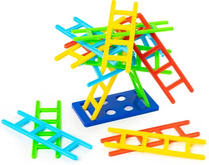 ✨Ladders Balancing Game ||Stacking & Balancing Skill Game ||🔥18 Pcs Toys Set💥