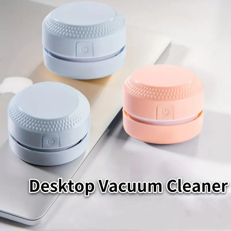 ✨Mini Desktop Vacuum Cleaner || 360 Degree Roatation Design For Keyboard/Home/School/Office🤩