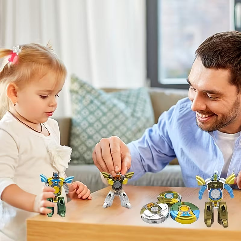 2-in-1 Transforming Robot Ball Toy for Kids – Action Robot & Rolling Ball Play Toy