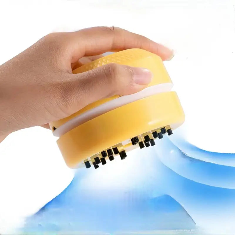 ✨Mini Desktop Vacuum Cleaner || 360 Degree Roatation Design For Keyboard/Home/School/Office🤩