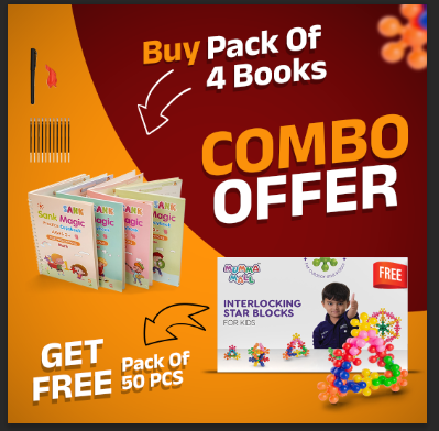 50% OFF - Reusable Magic Book + Educational Star Block For Kids Development + FREE Learning 2000+ pages downloadable PDF worksheet for kids